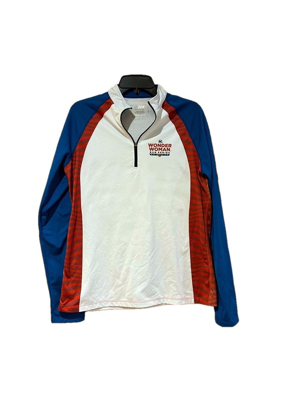 DC Wonder Woman Run Series Quarter Zip Pullover Extra Large